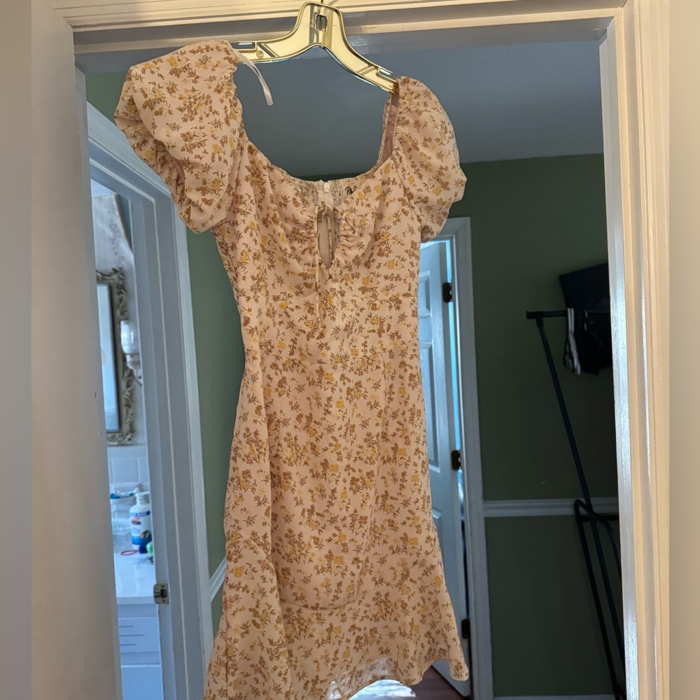 Floral mini dress
